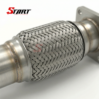 Nuevo Tubo de Escape Recto de Acero Inoxidable START Racing para Nissan Sentra 2002-2006 SE-R, Modificación/Actualización