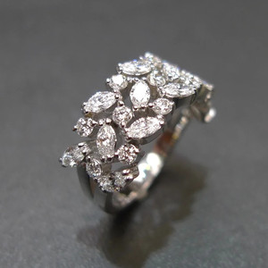 Anello di fidanzamento geometrico scintillante per donna, elegante gioiello da dito per feste - Product Image 5