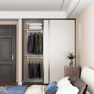 Systèmes de rangement ouverts économiques pour placards avec tringle de <span class=keywords><strong>penderie</strong></span> - Product Image 2