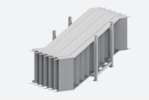 Système de protection mural extérieur personnalisable M48 Ringlock Construction Échafaudage-Plate-forme Escalier Aluminium - Product Image 3