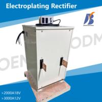 Redresseur haute efficacité 12 V 3000 Amp pour le traitement des surfaces métalliques