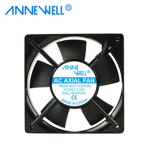 120Mm 12025 120X120X25Mm 110 V 230V 220 <span class=keywords><strong>Volt</strong></span> Nhỏ Nhỏ Ac <span class=keywords><strong>Fan</strong></span> (WDF12025HB(S)) Axial 110 <span class=keywords><strong>Volt</strong></span> Quạt Làm Mát Không Khí - Product Image 1