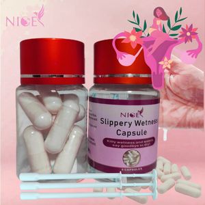 Toptan kadın vajina bakım kaygan ıslak kaygan karaağaç kapsül vajinal - Product Image 2