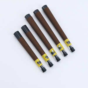 Cone Smoking <b>Rolling</b> <b>Paper</b> 109mm and 84mm Glass Tipped Brown with Yellow Label Simple Style - Product Image 4