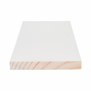 Trắng gesso primed radiata Pine s3s s4s gỗ wainscote tường Bảng điều khiển không thấm nước TRIM Board ván chân tường Ốp chân tường cho khách sạn biệt thự - Product Image 6