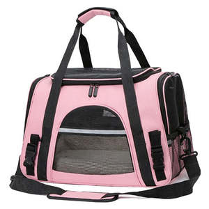 Orta katlanabilir taşınabilir Pet taşıma çantası seyahat yürüyüş için katyon köpek taşıyıcı kedi köpek kafesi cep Pet malzemeleri - Product Image 6