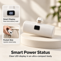 Mini Power Bank ultra fin, chargeur portable de poche pour téléphone portable, utilisation quotidienne, voyage, urgence