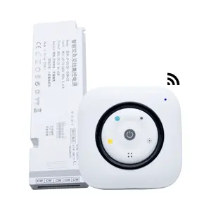 Smart life home does not need Wifi 2.4G smart light dimmer switch for cct led strip light.