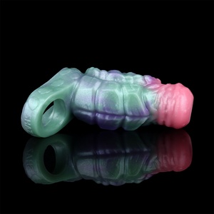 Fantasy Knot <b>Dildo</b> Sleeve for Men Wolf Penis Knot with Delay Ejaculation Features Penis Rings Product Genre - Product Image 6