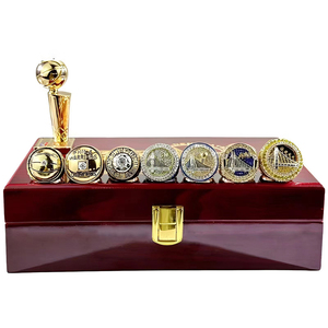 2022N.B.A.7 Golden State <span class=keywords><strong>Warriors</strong></span> Curry Championship Ring Belt 10cm Trophy Set, Fashion Souvenir Collection Fan Favorite Ring - Product Image 4