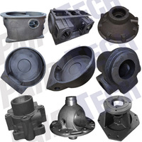 La fonte partie le logement de pompe hydraulique de pompe à air, compresseur d'air de fonte ductile, accessoires ferroviaires de l'acier 30GSL/30Mn2 de fonte