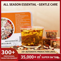 Bootvormige Sterculia Sinaasappel Rode Gardenia Kruidenthee Mini Blikjes Individuele Verpakking Gezondheidsthee Groothandel