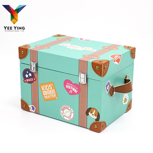 Shaped Box Suitcase Shaped Gift Box Small Paper Luxury Wholesale Ornamental Kids Suitcase Shaped Cute Luggage Cardboard Gift Box