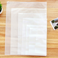 Fermeture à glissière, emballage plastique réutilisable, en Poly translucide, sacs personnalisés, livraison gratuite en chine