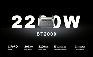 1200W 2000w All in One Power Generator <b>Solar</b> Lifepo4 Lithium Battery Portable Power Supply Station With <b>Solar</b> Panels - Product Image 5