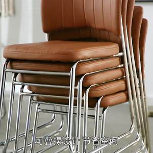 เก้าอี้ฝึกกรอบโลหะน้ำหนักเบาทันสมัยสำหรับห้องประชุมสำนักงาน - Product Image 3