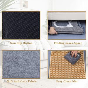 Customizable Modern Solid Eco-Friendly Cat <b>Bed</b> Double Layer Warm Semi-Closed Detachable Washable Foldable Pet Tunnel Cave Square - Product Image 5