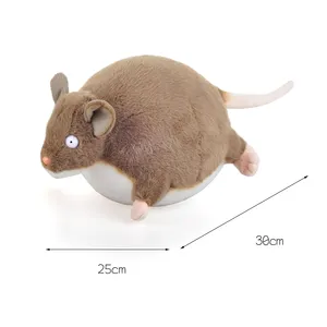 Good Quality Strong Decorative Properties High Rebound Cute Mouse Plush Toys With Children