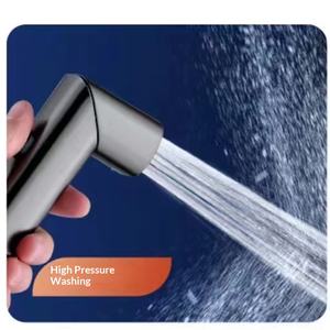 JAPON TARZI Döner İki Kademeli Plastik ŞATAF Püskürtme Tabancası MİNİ HORTUMLU DUŞ BAŞLIĞI Tuvalet Bide Araba Yıkama için Modern Tasarım ile - Product Image 2