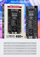 Carte d'activation de batterie MECHANIC BA27+ adaptée aux modèles iPhone 6-16 et plus de 400 modèles Android, outil d'activation de charge rapide