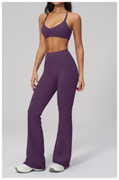 Soutien-gorge de sport pour femmes à Guangzhou, pantalon de yoga coupe droite, vêtements de fitness, soutien-gorge pour femmes style Brésil