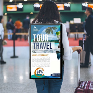 Reproductor de Publicidad Android Tipo Mochila Veto con Pantalla LCD, Señalización Digital Móvil y Pantallas de Video - Product Image 2