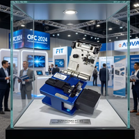 Cisaille à fibre optique FC-6S Plus 54000 coupes, lame rotative 16 positions 0,5 degré, en alliage d'aluminium, pour épissage par fusion FTTH et télécommunications