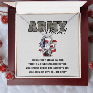 สร้อยคอจี้รูปหัวใจทองแดง "ถึงคุณแม่ผู้แข็งแกร่งของฉัน" พร้อมการ์ดข้อความแบบกำหนดเอง - ของขวัญวันแม่สไตล์คลาสสิกสำหรับคุณแม่ผู้สนับสนุน UIONEN - Product Image 5