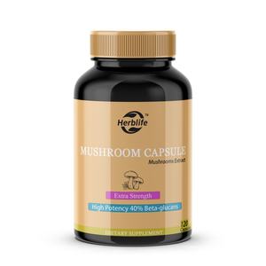 Suplementos de Hongos, Extra Fuerte 1,500 mg, Cápsulas de Hongos para Apoyar la Salud Inmunológica, Intestinal, Cerebral y Cardíaca - Product Image 1