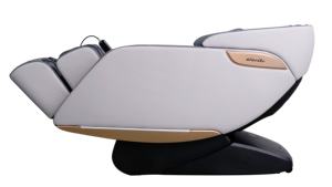 Fauteuil de massage zéro gravité SL Track en cuir PU premium avec 3 ensembles de roulettes - Product Image 2