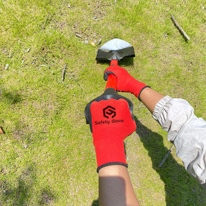 قفازات عمل صناعية مضادة للساكنة من CHUANGYING ، قفازات يد مطلية بالمطاط رخيصة ، منتجات الشركة المصنعة بكميات كبيرة - Product Image 5