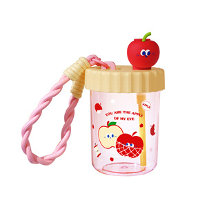 HECION Vasos <span class=keywords><strong>de</strong></span> Vidrio para Oficina, Tazas para Café y Bebidas, Vaso <span class=keywords><strong>de</strong></span> Agua <span class=keywords><strong>de</strong></span> Gran Capacidad con Pajita, Vaso Infantil, Regalos para Amigos, 520ML - Product Image 3