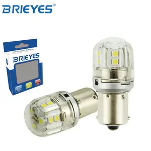 새로운 디자인 G8 시리즈 LED 전구 고휘도 3.3W 500LM 3030 * 15SMD 무극성 역 회전 테일 램프 360 도 조명