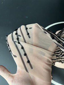 Novance Y4973 Abito da Sera Lungo Nero Chic con Strass e Nappe, Vestito da Cocktail di Alta Qualità, Costumi da Palcoscenico per Cantanti - Product Image 5