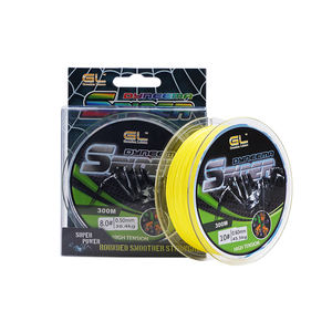 Usine de source 8 brins 500 mètres ligne de pêche tressée Pe matériel de pêche tressé pour les ventes transfrontalières - Product Image 1