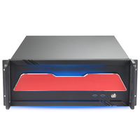 OEM ODM Industrial Pc case Matx Atx Mini Itx Fancy 19 pulgadas 4U Server case con ventiladores de refrigeración 4u Rackmount Chasis Server