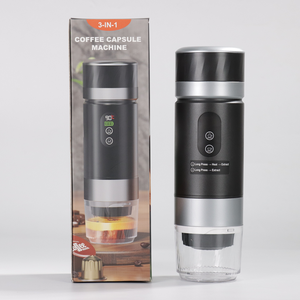 Manufacturer Wholesale Portable Coffee Maker 20Bar 3 in 1 Mini Fully Automatic Espresso Capsule Coffee with Storage Case - Product Image 5