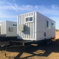 Maisons mobiles en bois préfabriquées de corée, conteneur écologique en bois vert, avec roues, petite maison remorque, design mobile, expédition en chine
