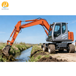 Excavadora de Orugas de Alta Precisión PolyExplore con IA, Bomba PLC, Construcción de Acero, Motor de Engranajes, 112 kW de Potencia, Alta Capacidad de Excavación - Product Image 6