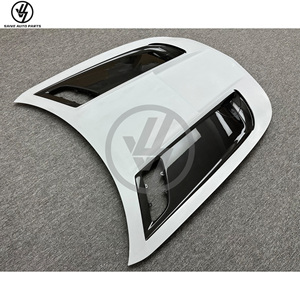 Capó de Fibra de Carbono Semiseca Serie Black para AMG GT GTC GTS 2014-2016, Nueva Cubierta de Motor - Product Image 5