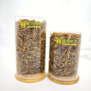 100%天然高タンパク質高カルシウム鶏鳥用飼料乾燥ブラックソルジャーフライ幼虫 - Product Image 3