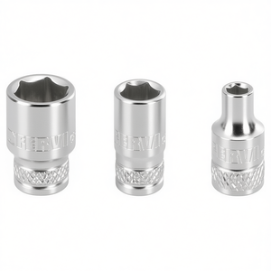 Clé à douille hexagonale Fervi, série normale, 6 mm, 8 mm, 10 mm, acier au chrome vanadium - Product Image 2