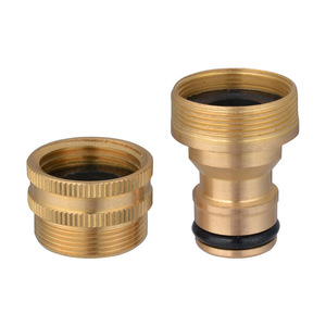 Adaptador de grifo de latón con conexión roscada de 16 mm para lavabo, manguera y conector de suministro de agua - Product Image 3