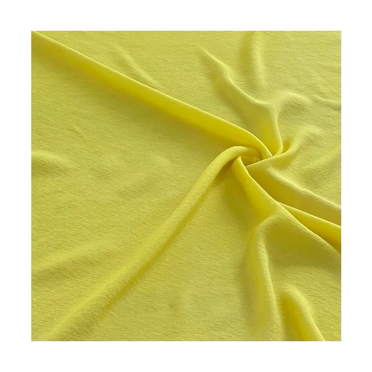 Tela de seda suave para ropa, tejido de fibra de nailon brillante