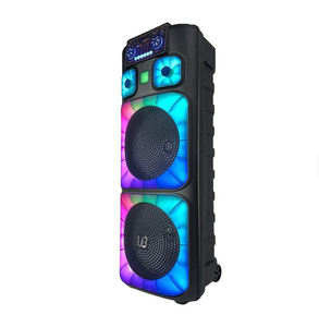Enceinte sans fil multifonctionnelle pour fête en plein air, caisson de basses, 5.0 RGB LED, 60W, microphone intégré, télécommande, prise en charge de l'application - Product Image 1
