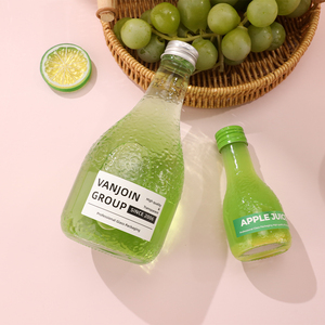 Bottiglie di Vetro per Succhi, Tè Cinese, Acqua Minerale e Bevande di Alta Qualità con Tappo, 100 ml 200 ml 250 ml 350 ml 500 ml 750 ml - Product Image 2