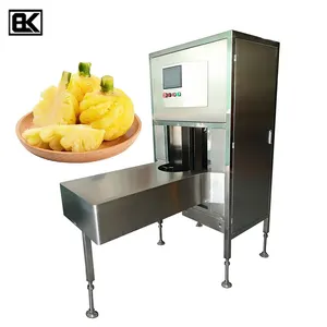 Factory Price Newest potato washing peeling cutting machine pineapple slicing machine peeling machine peaches