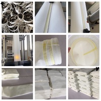 Sacs filtrants en polyester industriels personnalisés, vente directe d'usine, certifiés ISO9001, pour l'industrie du ciment et du calcaire minier, GUANLIN