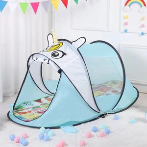 LOOK Pop Up Lovely Unicorn Large Princess Casle with Light Indoor Outdoor Kids Playhouse <span class=keywords><strong>Tente</strong></span> <span class=keywords><strong>tipi</strong></span> pliable - Product Image 5