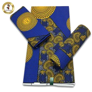 Prix usine africain véritable tissu de cire d'impression 100% cotto, tissu africain de cire d'Ankara, Offre Spéciale